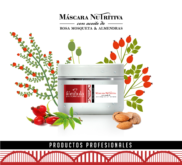 MÁSCARA NUTRITIVA CON ROSA MOSQUETA - NORMA BUSTOS